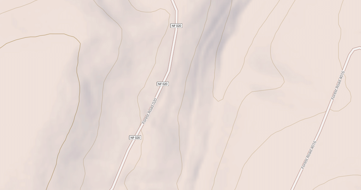 Map preview of Sawmill Cutoff