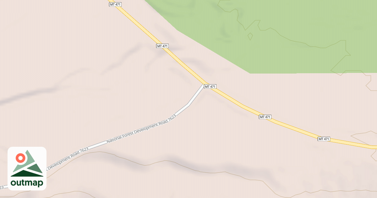 Map of COOPER PASS