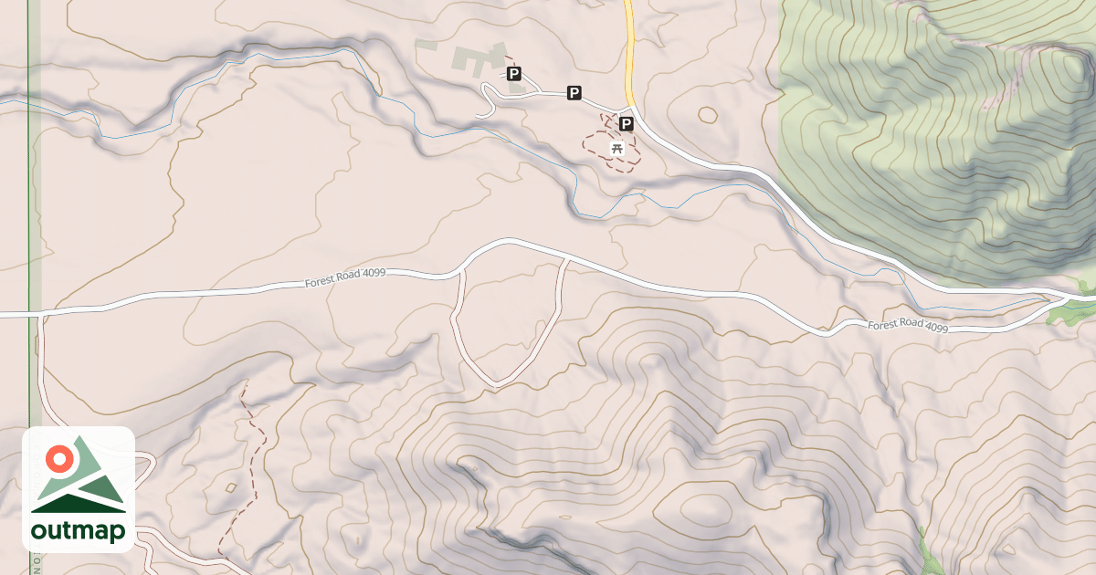 Map of MONTOSA CORRAL