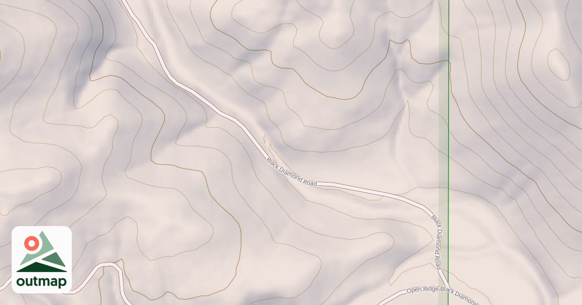 Map of BLACK DIAMOND