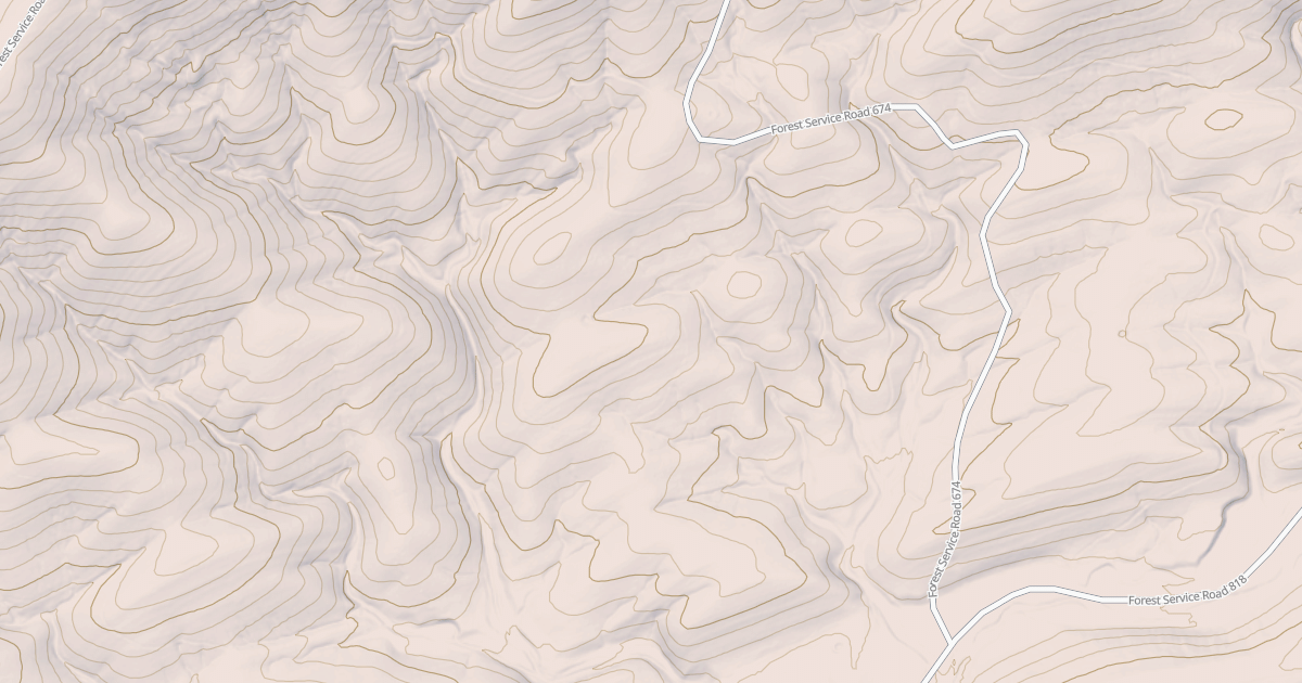 Map preview of NORTH ROCK CREEK
