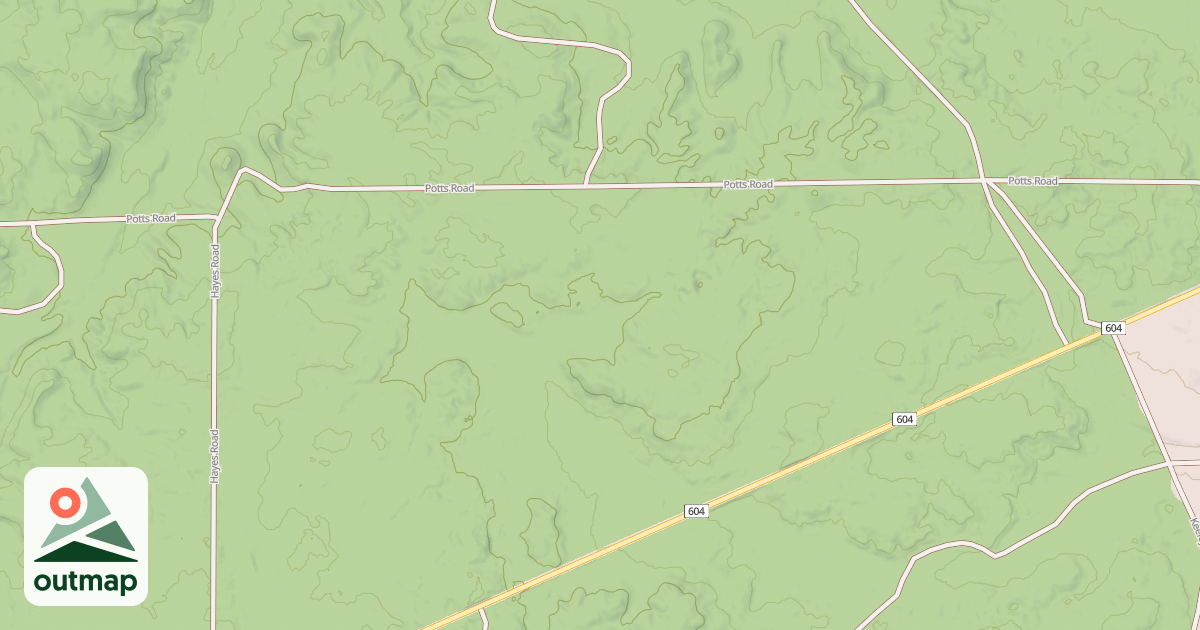 Map of Alcona Atv Trail