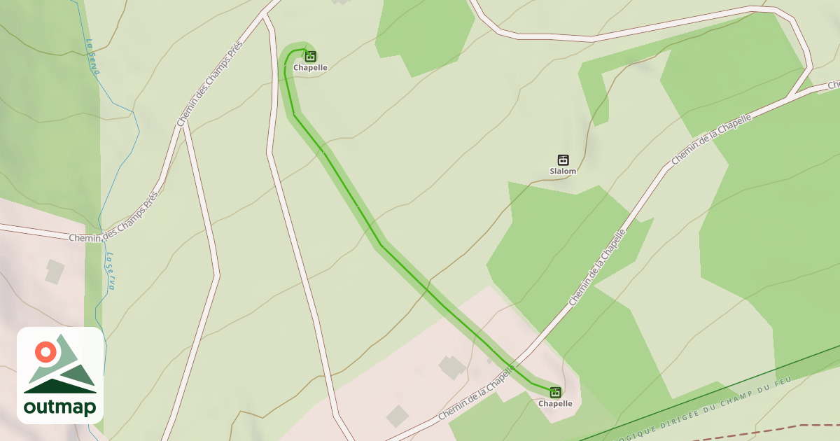 Map of Petite Serva
