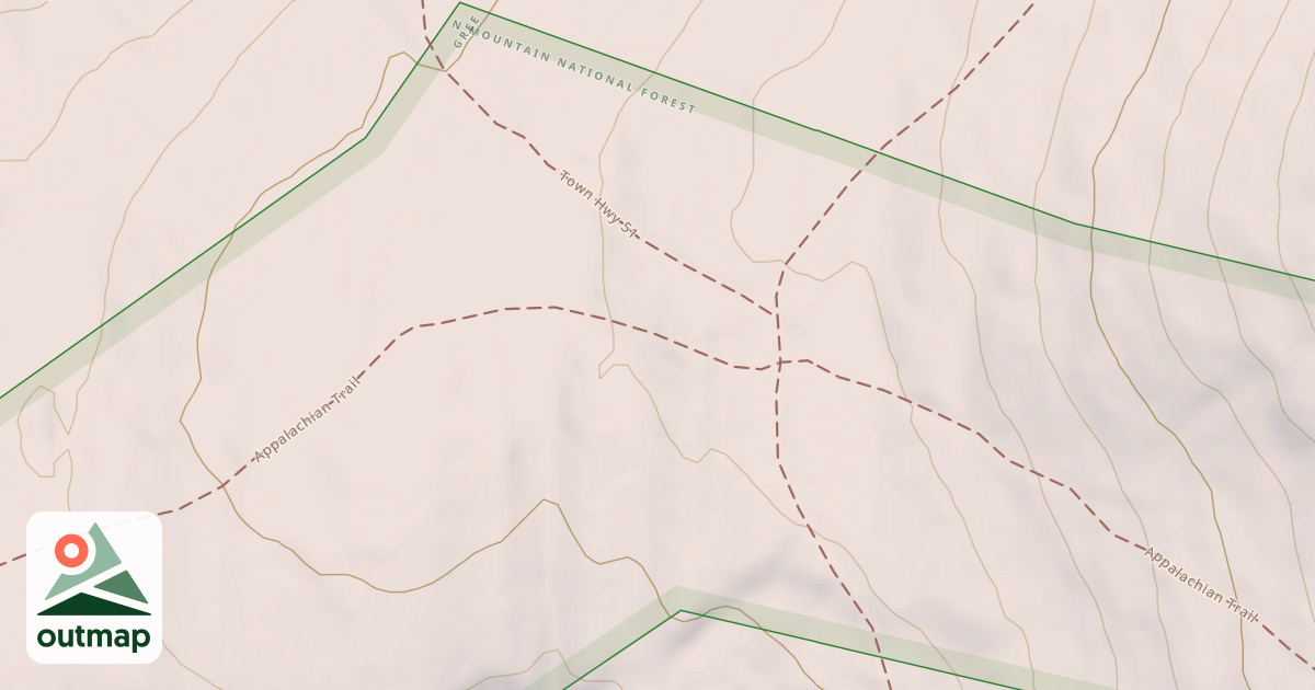 Map of C-5 Griggs Mountain At X-Ing