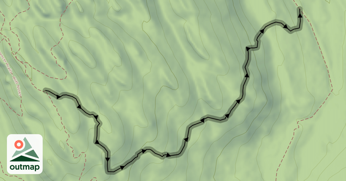 Map of Spencer Trails - Flow Factory