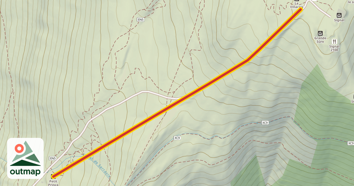 Map of Petit Prince
