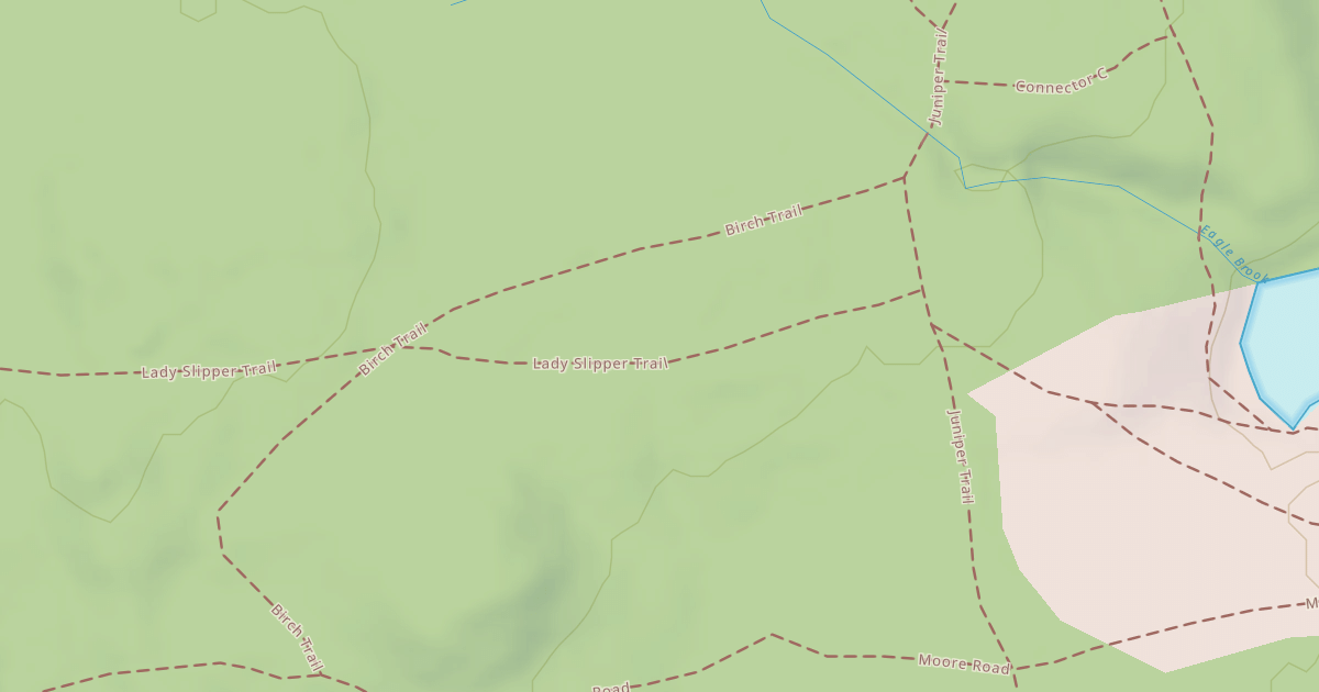 Map preview of Lady Slipper Trail