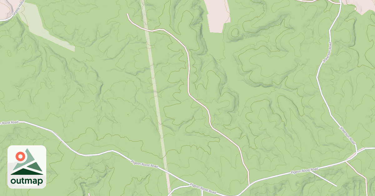 Map of LITTLE LOST