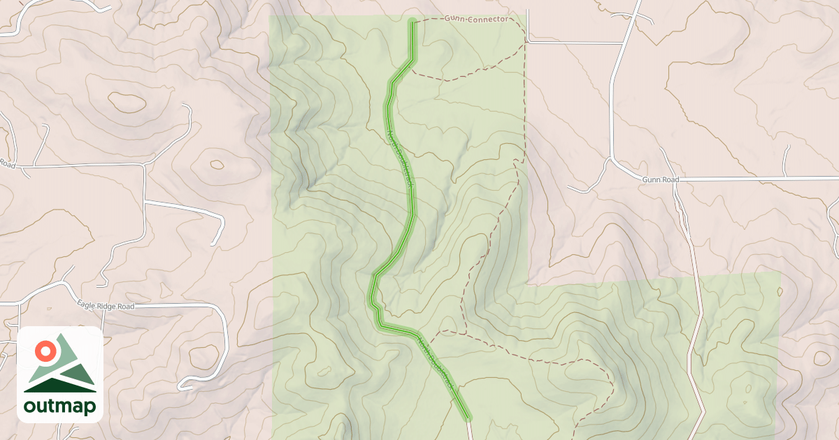 Map of North Doubletrack