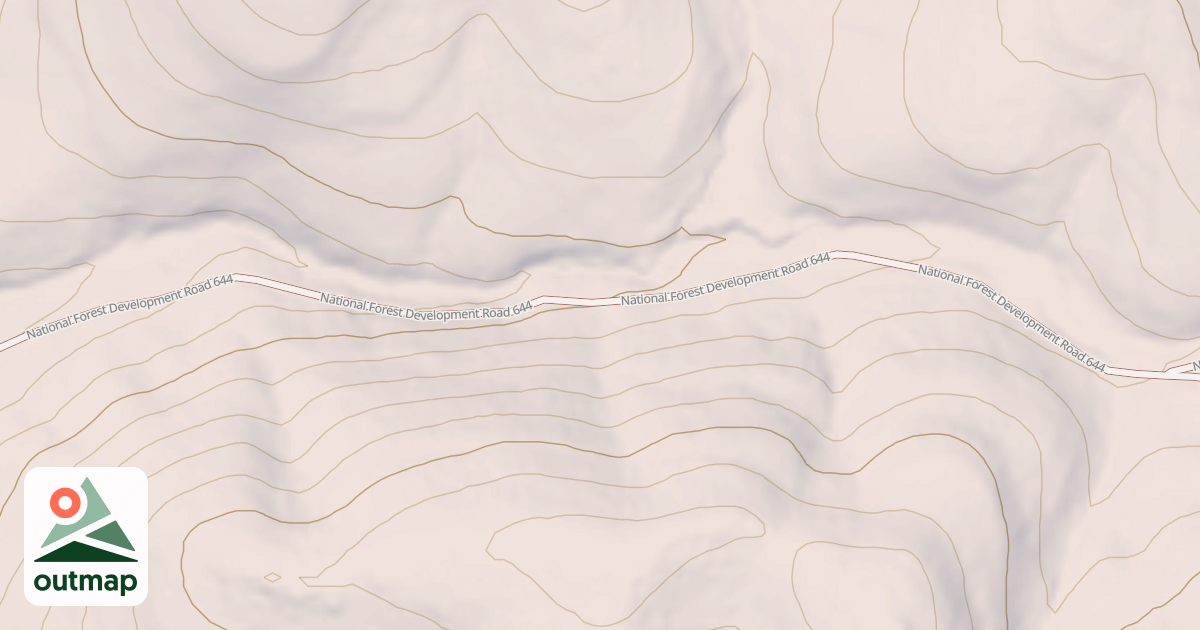 Map of ALDER GULCH