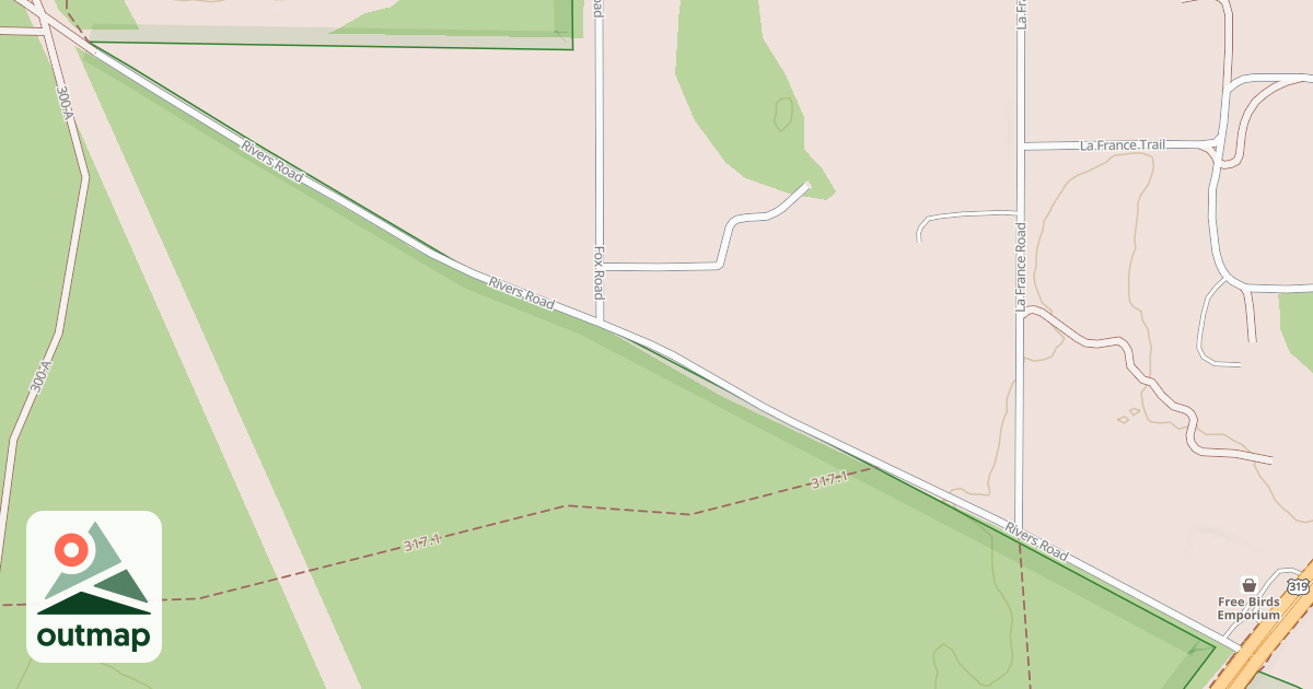 Map of NORTH PASTURE