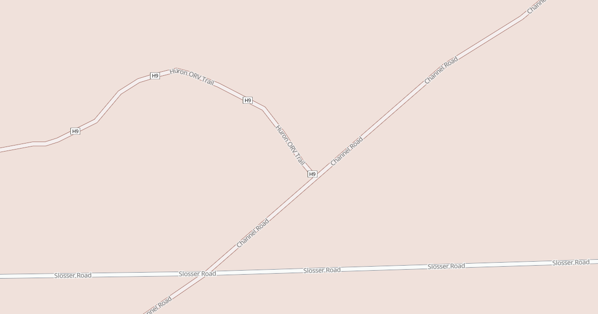 Map preview of Huron Orv, Smt/huron Orv Trail