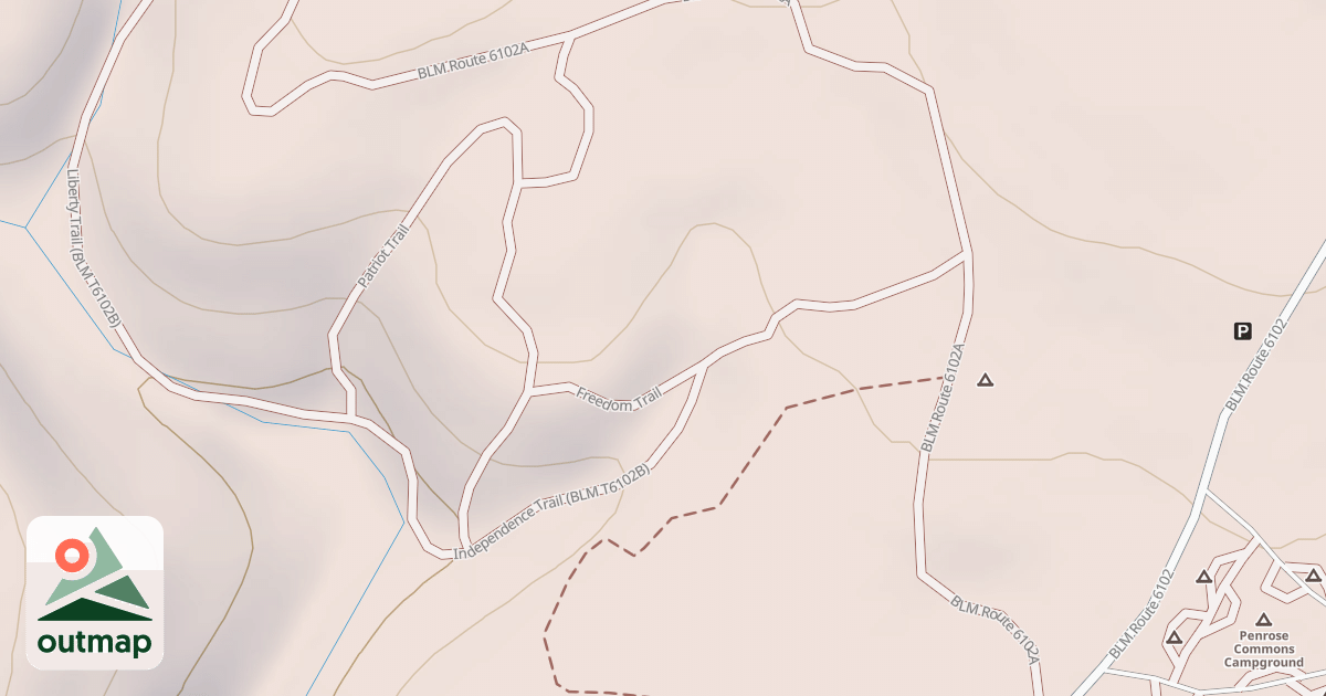 Map of BLM National GTLF Public Motorized Trails bba8cc99-a466-4ff3-ab9d-e206b34337a3