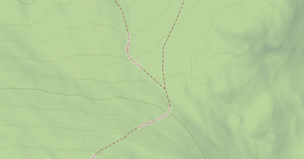Map preview of Metacomet - Monadnock Trail