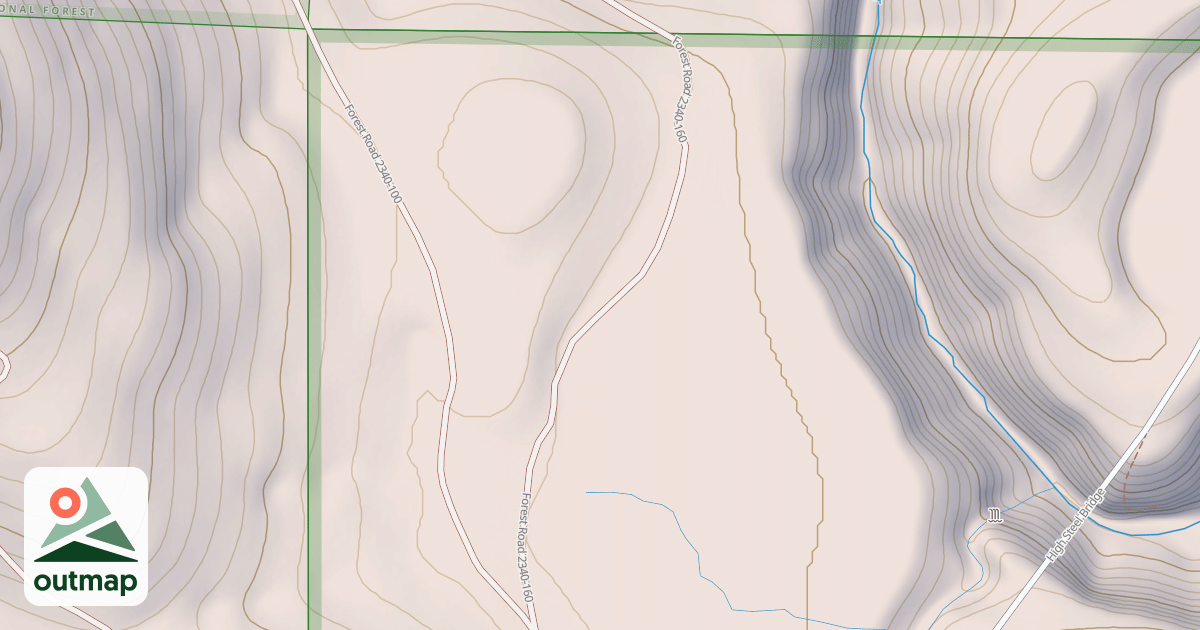 Map of BLUE HOLE