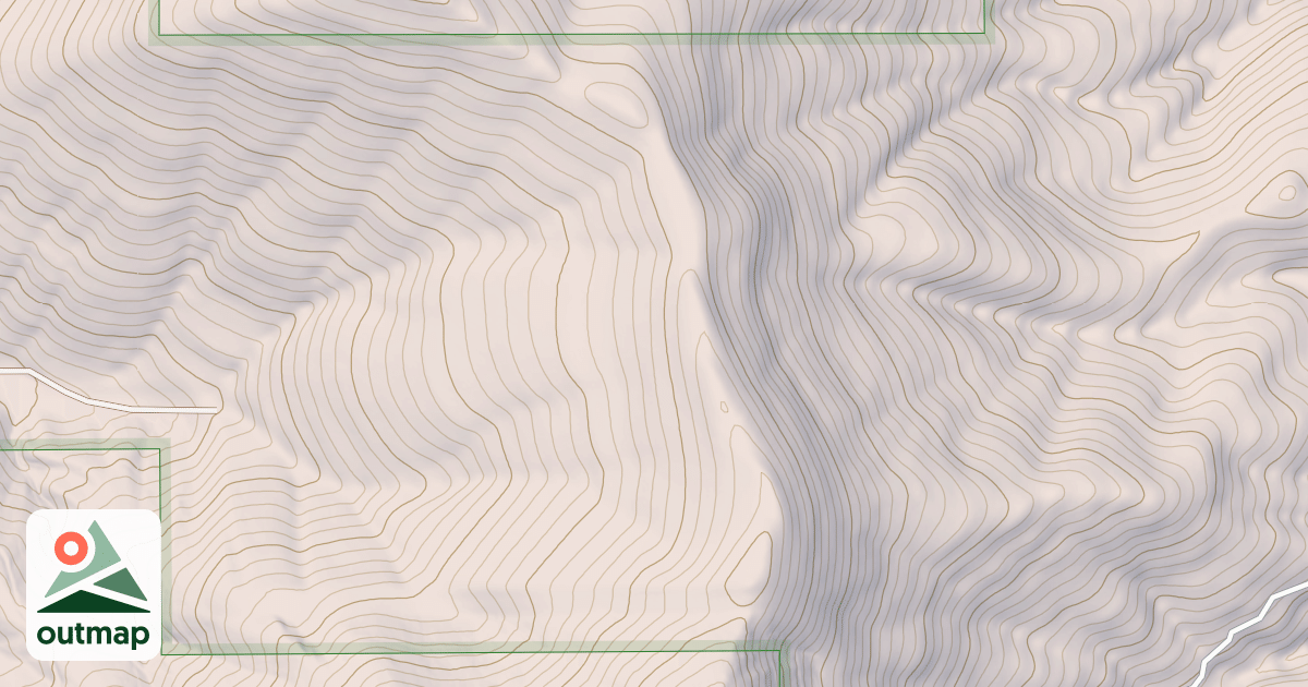 Map of PALOUSE - OHV - KLAWA CR