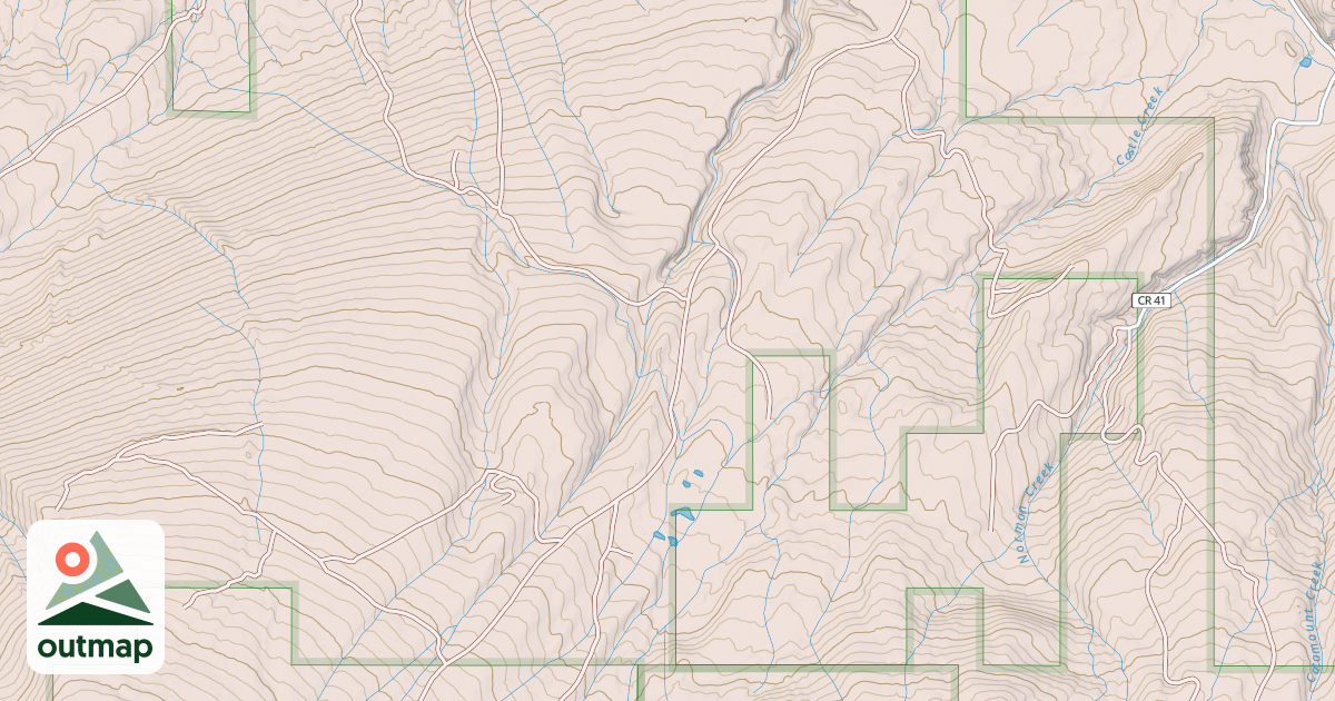 Map of BLM National GTLF Public Motorized Roads 495d7c33-b304-4906-a296-a2714a0463c4