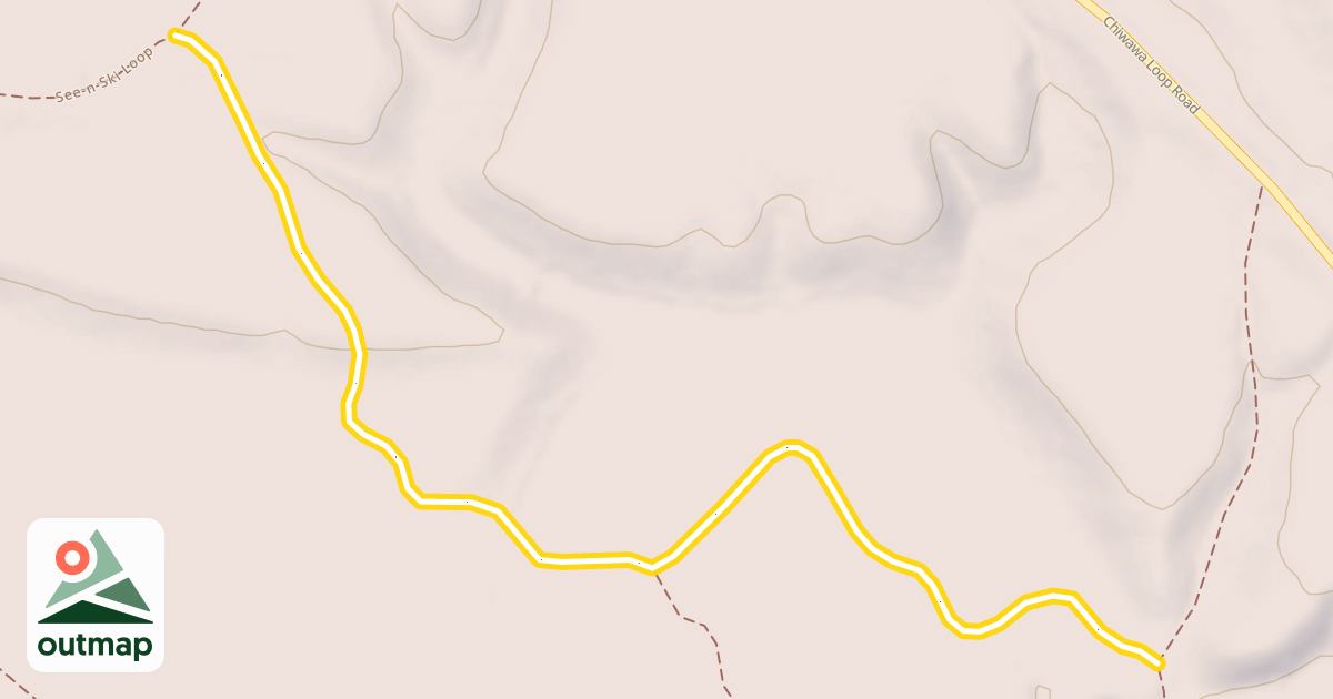 Map of See-n-Ski Loop