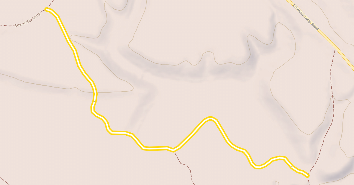 Map preview of See-n-Ski Loop