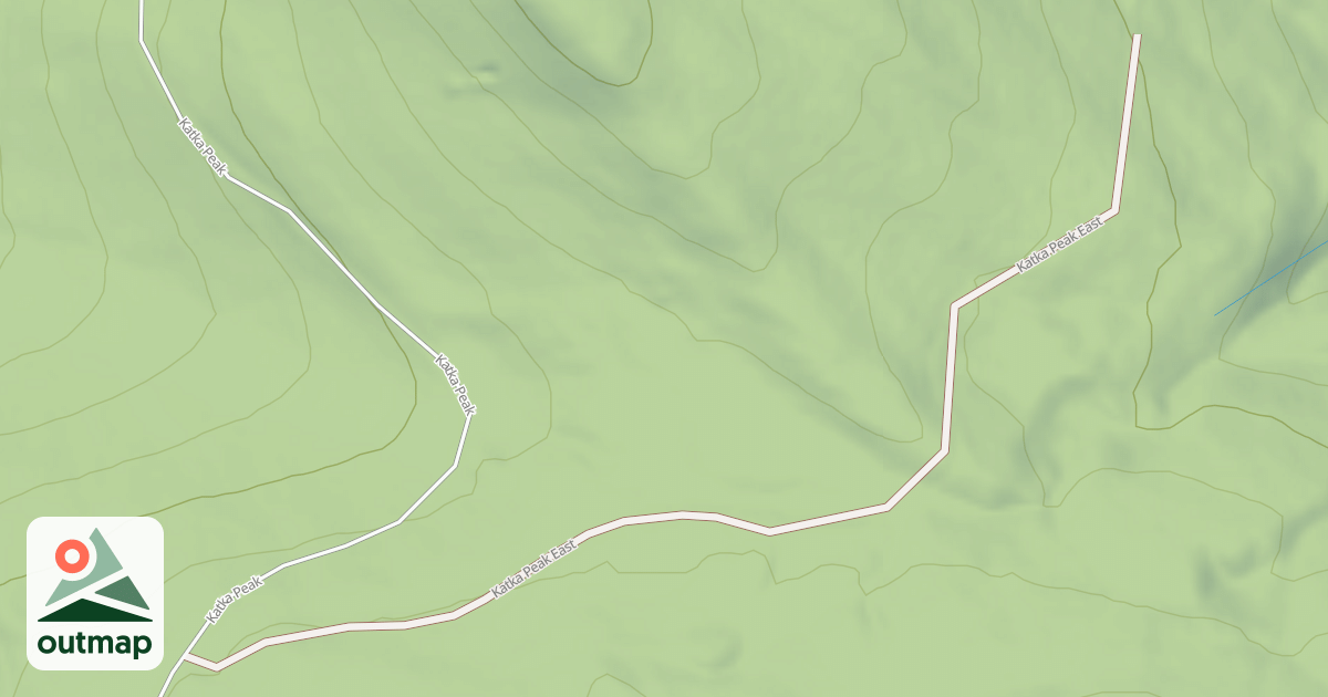 Map of KATKA PEAK E