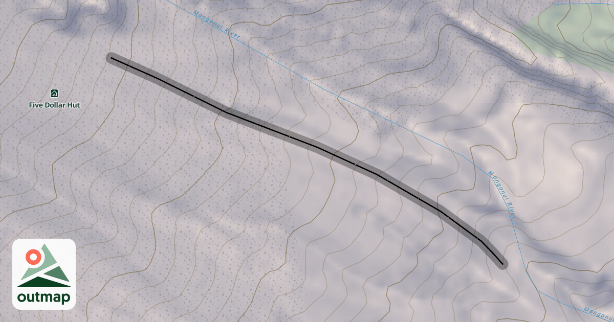 Map of Number 2 Gully