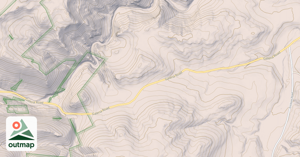 Map of GALENA