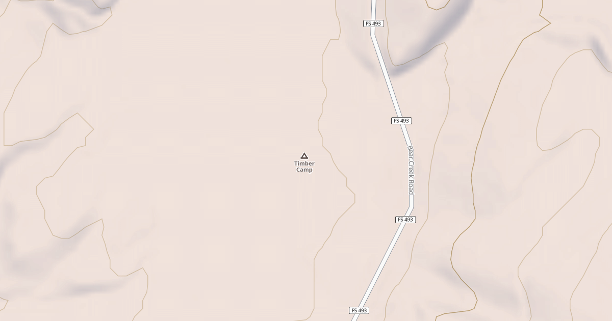 Map preview of TIMBER CAMP CAMPGROUND