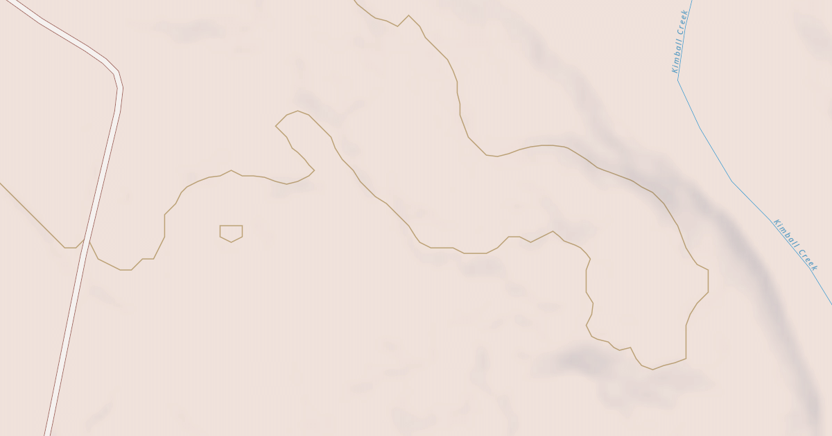 Map preview of KIMBALL MEADOWS SPUR B