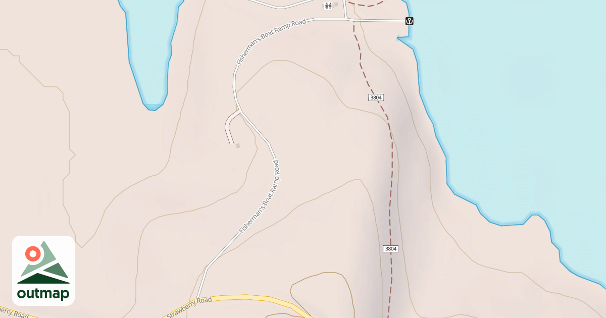 Map of FISHERMAN'S BOAT RAMP