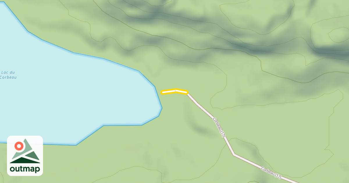Map of 17 Corbeau