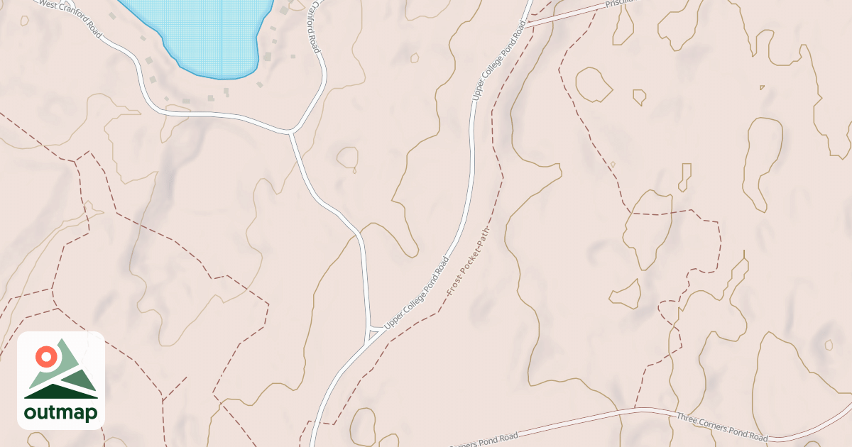 Map of Frost Pocket Path