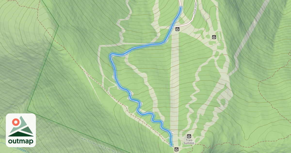 Map of Upper Ravine