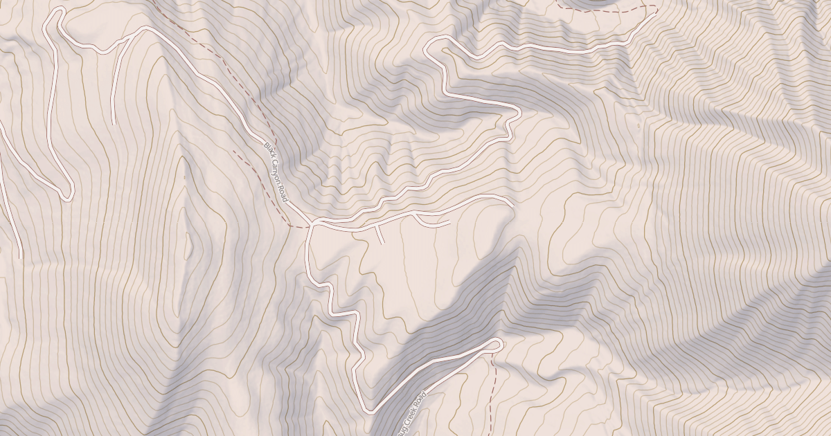 Map preview of BUG CREEK