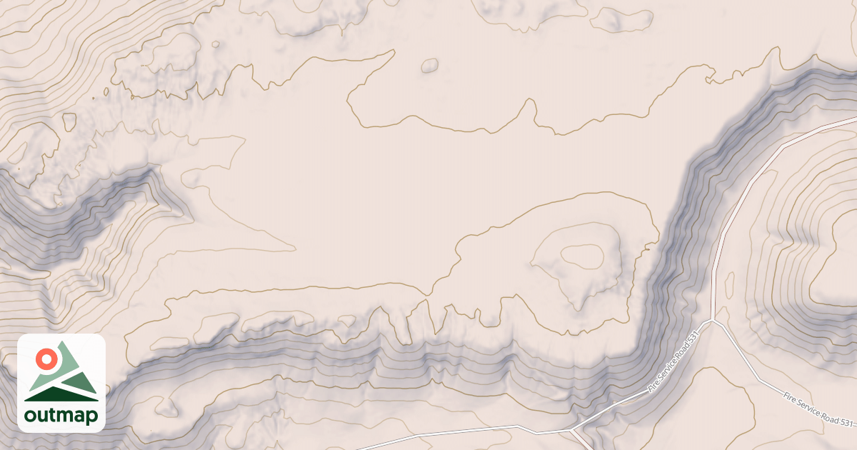 Map of USFS Motor Vehicle Use Map Roads {7F42E6BB-86E8-4361-90A3-C9413C430CF6}