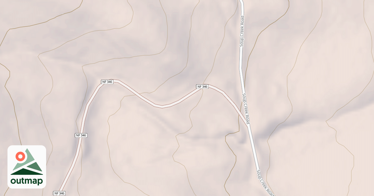 Map of STARVATION FLATS