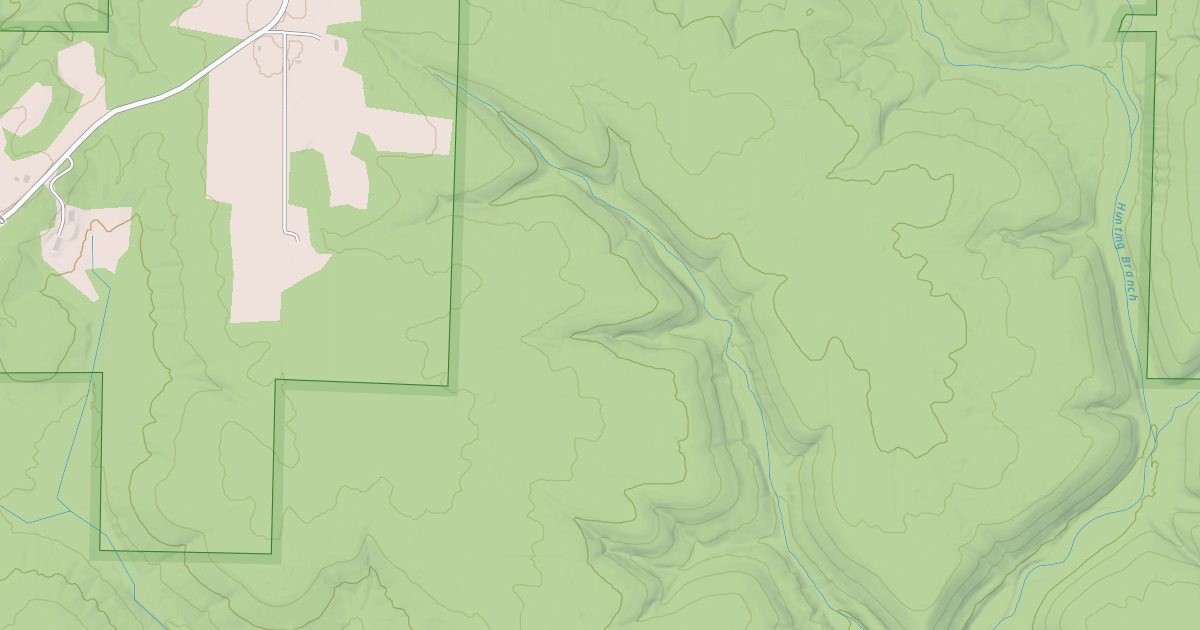 Map preview of HUNTING BR FORK RD