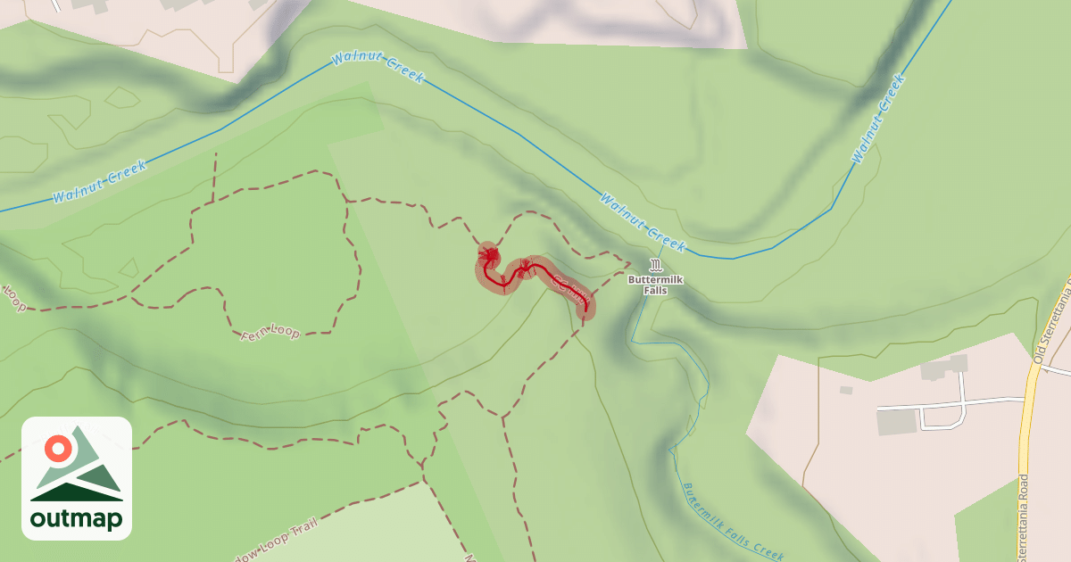 Map of CC Hill