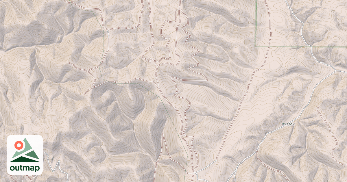 Map of LAMBING CAMP