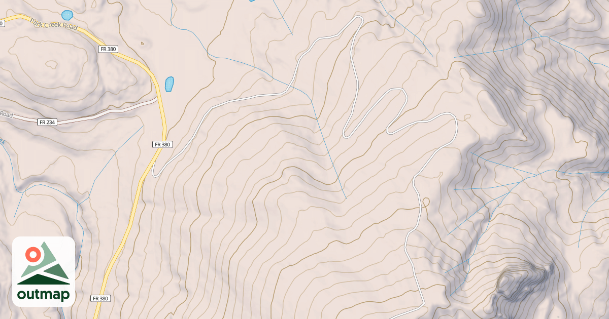 Map of PROSPECT MTN