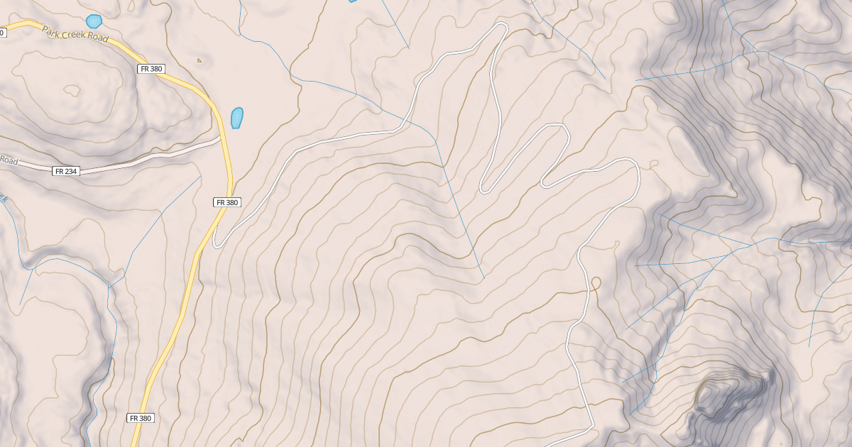Map preview of PROSPECT MTN