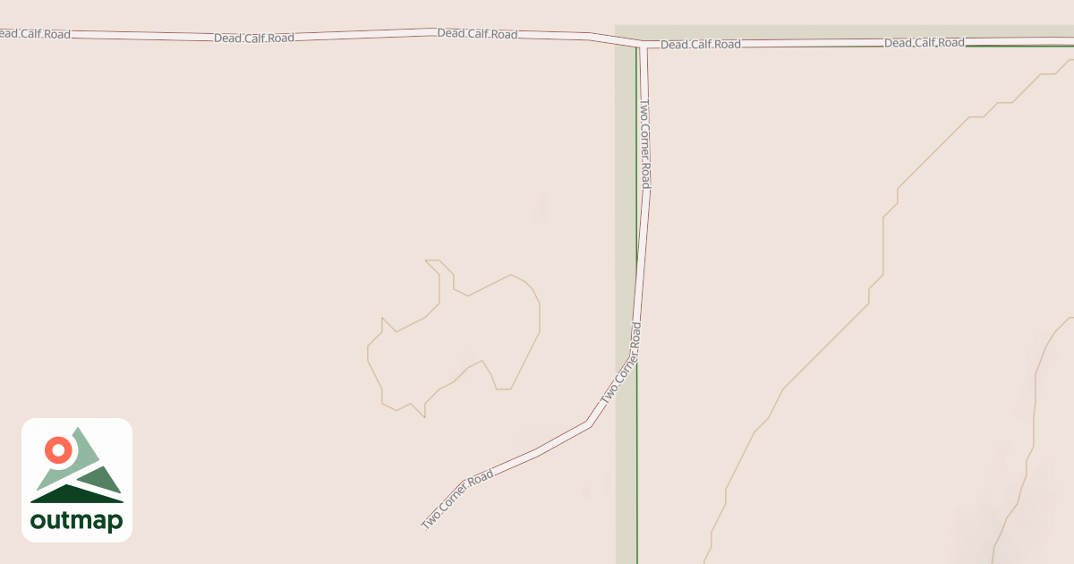 Map of TWO CORNER