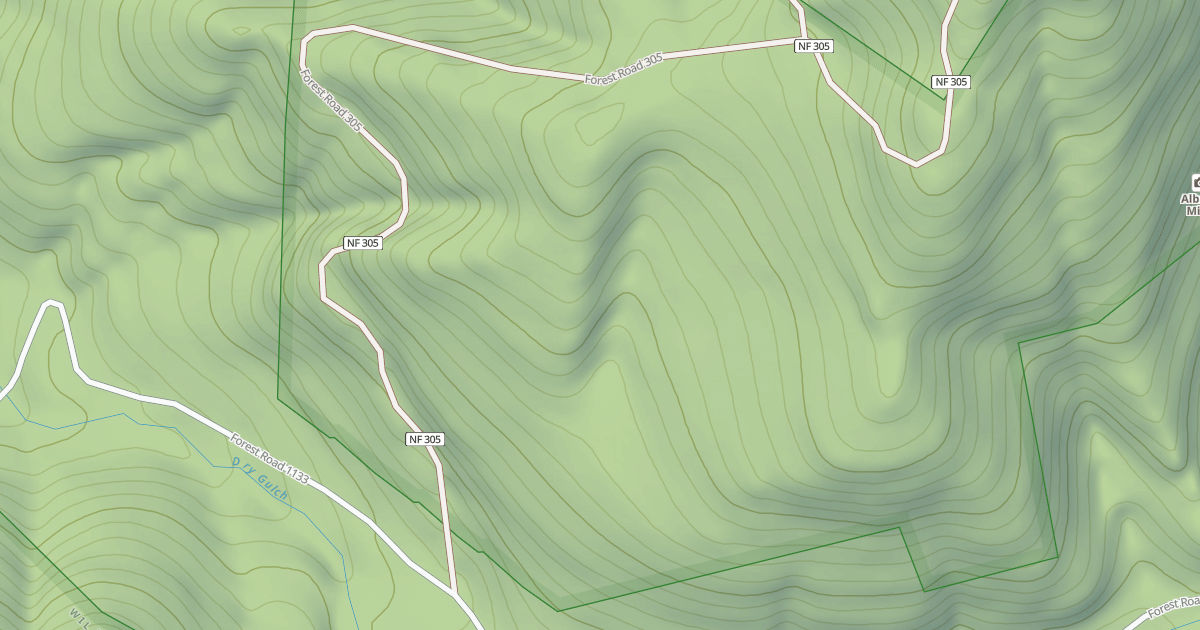 Map preview of O'BRIENS RD