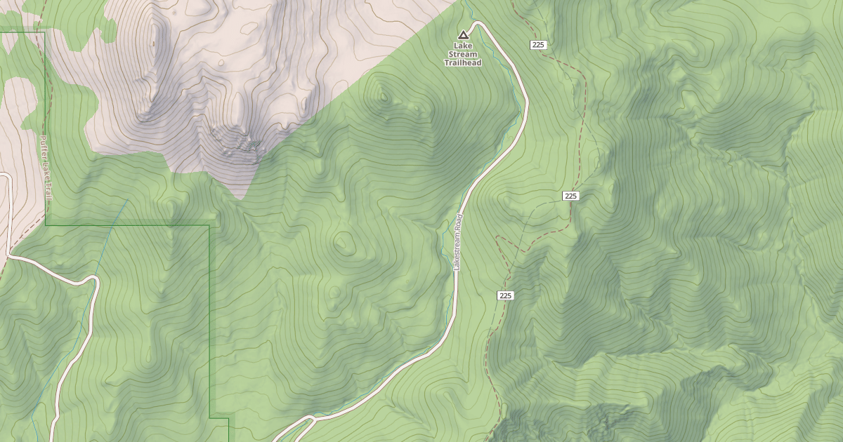 Map preview of LAKESTREAM