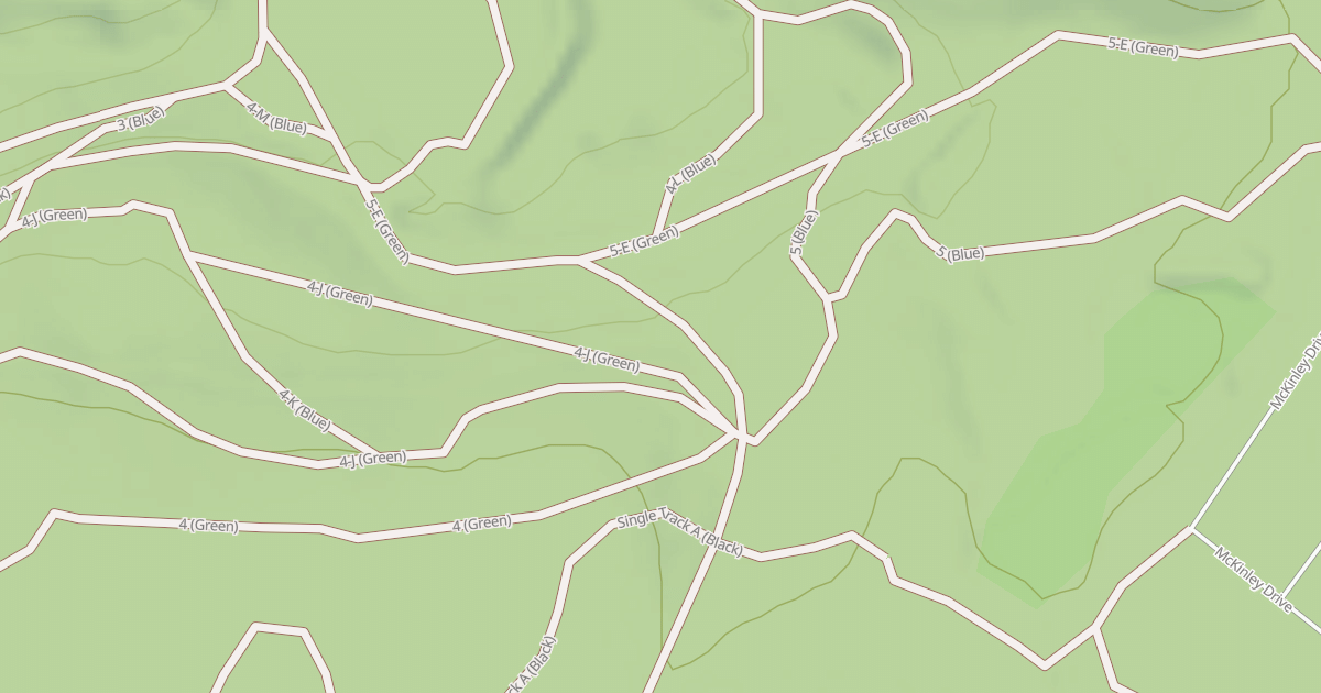Map preview of Rock Run ATV Trails