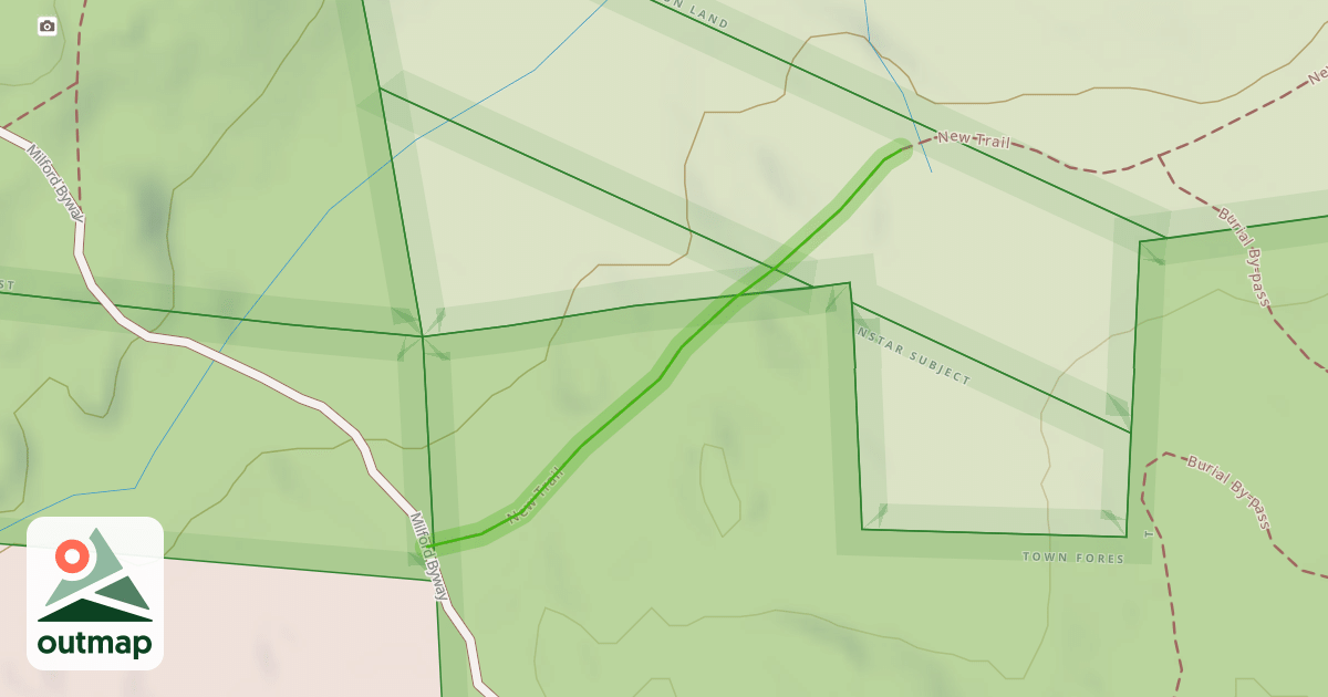 Map of New Trail
