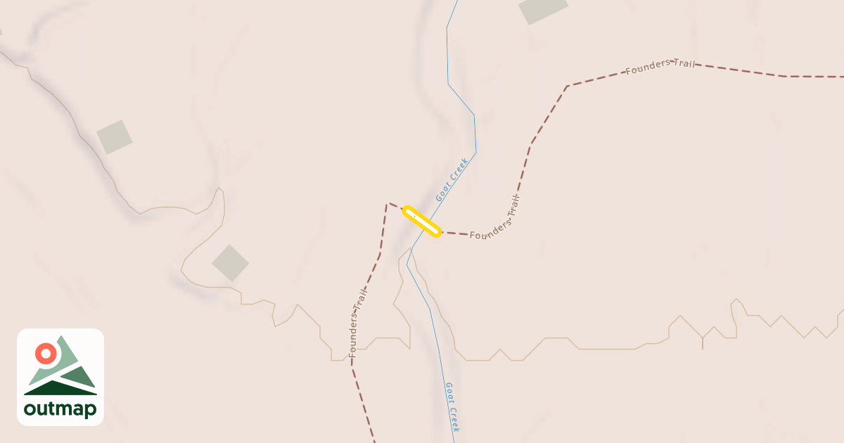 Map of Founders Trail
