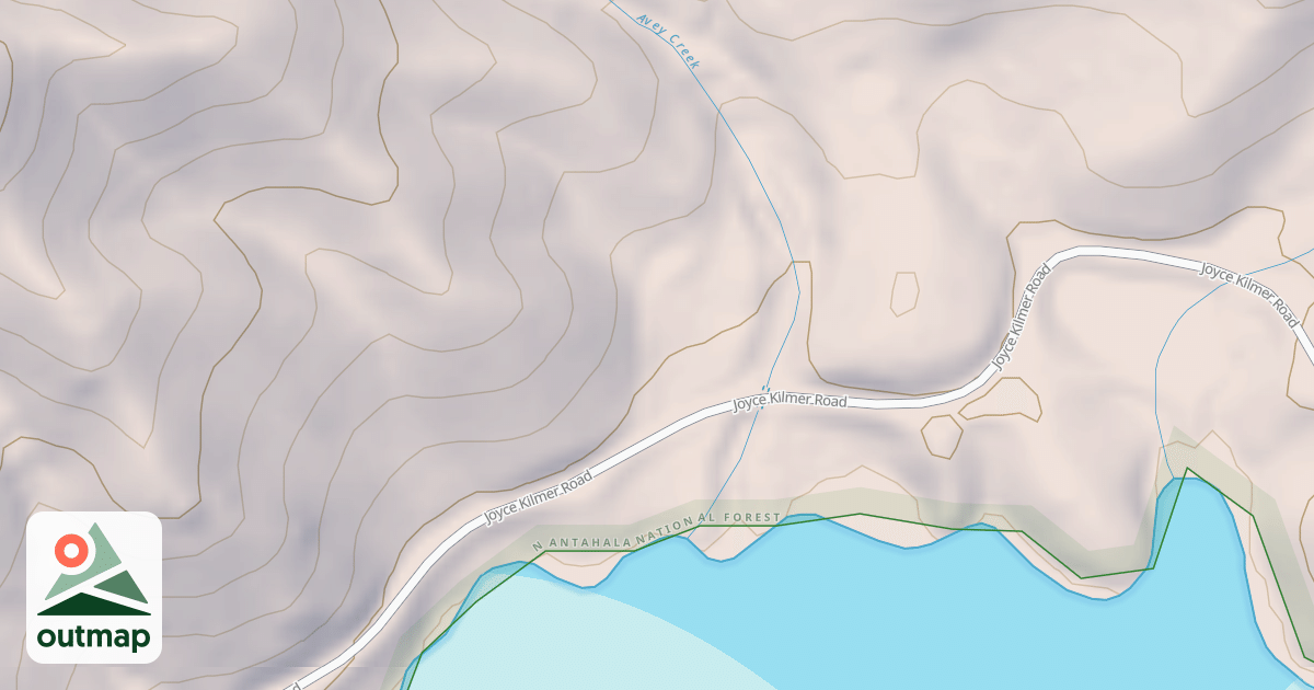 Map of AVEY CAMP
