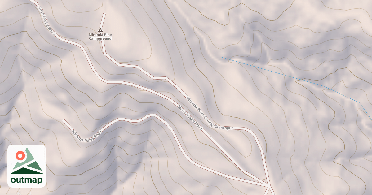 Map of MIRANDA PINE CG