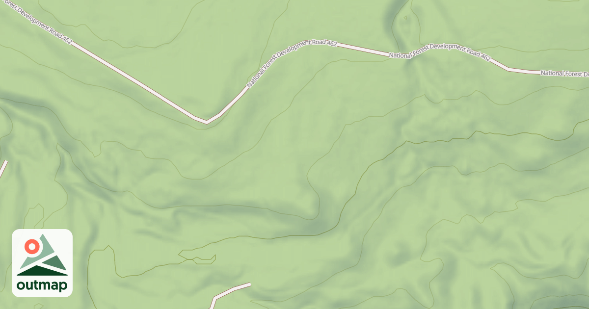 Map of USFS Motor Vehicle Use Map Roads {999C9414-C706-4321-8E47-B9D28DE27FA8}