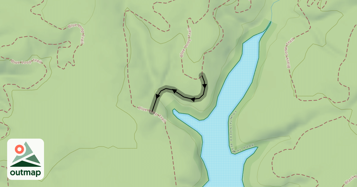 Map of Bypass Trail